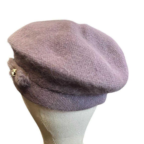NWT Cashmere and Angora Beret style hat - Picture 3 of 6